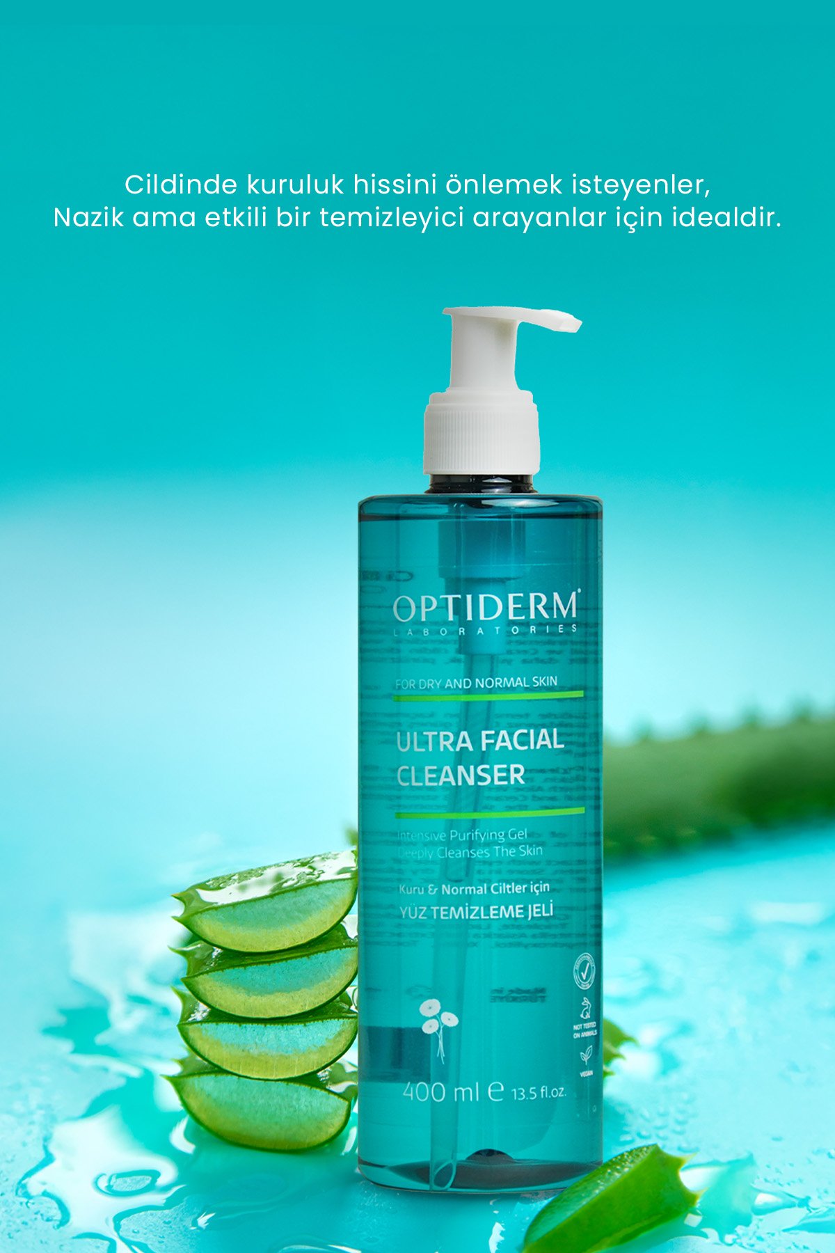 Kuru ve Normal Ciltler İçin Yüz Temizleme Jeli